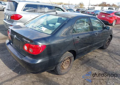 2007 Toyota Corolla Le из США, поврежденный, VIN 2T1BR30E27C800231